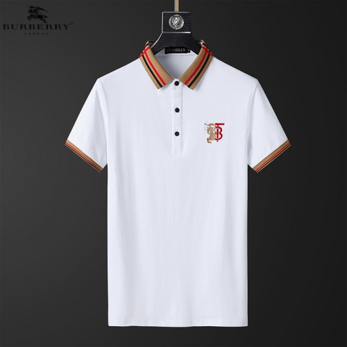 Burberry T-Shirts Short Sleeved For Men #853802 $38.00 USD, Wholesale Replica Burberry T-Shirts