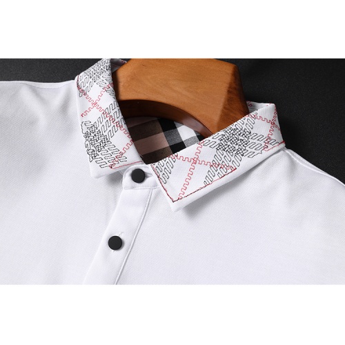 Replica Burberry T-Shirts Short Sleeved For Men #853821 $38.00 USD for Wholesale