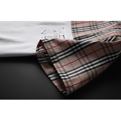Replica Burberry T-Shirts Short Sleeved For Men #853841 $38.00 USD for Wholesale