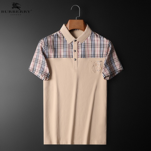 Burberry T-Shirts Short Sleeved For Men #853843 $38.00 USD, Wholesale Replica Burberry T-Shirts