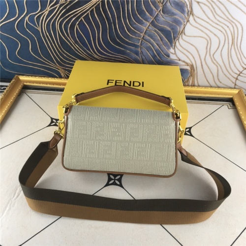 Replica Fendi AAA Messenger Bags For Women #854034 $140.00 USD for Wholesale