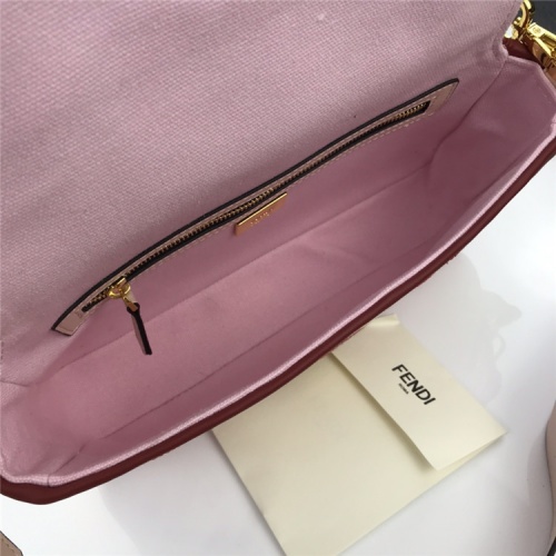 Replica Fendi AAA Messenger Bags For Women #854037 $132.00 USD for Wholesale