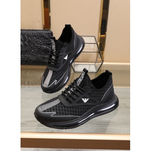 Armani Casual Shoes For Men #854080 $88.00 USD, Wholesale Replica Armani Casual Shoes