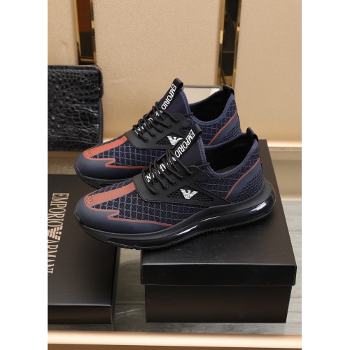 Replica Armani Casual Shoes For Men #854081 $88.00 USD for Wholesale