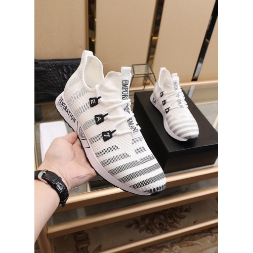 Replica Armani Casual Shoes For Men #854082 $88.00 USD for Wholesale