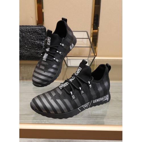Armani Casual Shoes For Men #854083 $88.00 USD, Wholesale Replica Armani Casual Shoes
