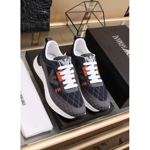 Replica Armani Casual Shoes For Men #854090 $88.00 USD for Wholesale