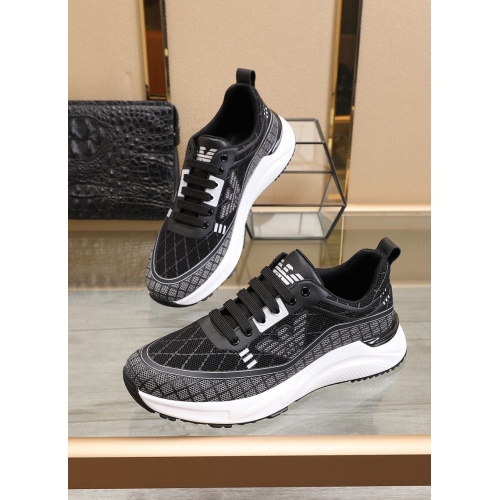 Armani Casual Shoes For Men #854093 $88.00 USD, Wholesale Replica Armani Casual Shoes