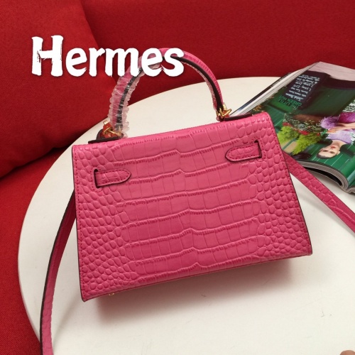 Replica Hermes AAA Quality Messenger Bags For Women #854312 $98.00 USD for Wholesale