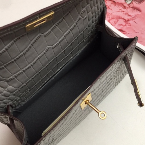 Replica Hermes AAA Quality Messenger Bags For Women #854316 $98.00 USD for Wholesale