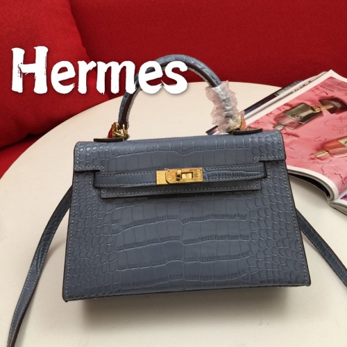 Replica Hermes AAA Quality Messenger Bags For Women #854318 $98.00 USD for Wholesale