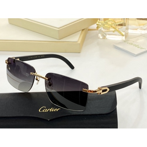 Cartier AAA Quality Sunglasses #854415 $54.00 USD, Wholesale Replica Cartier AAA Quality Sunglassess