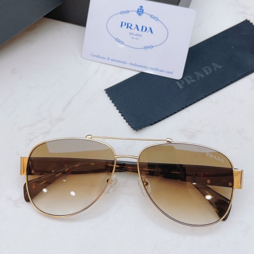 Prada AAA Quality Sunglasses For Men #854427 $56.00 USD, Wholesale Replica Prada AAA Quality Sunglasses