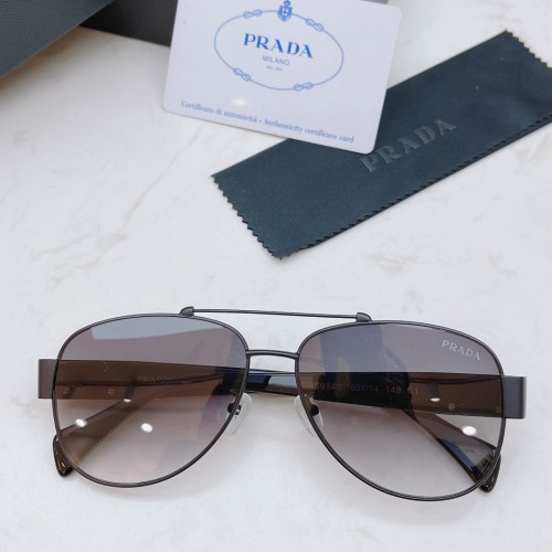 Prada AAA Quality Sunglasses For Men #854429 $56.00 USD, Wholesale Replica Prada AAA Quality Sunglasses