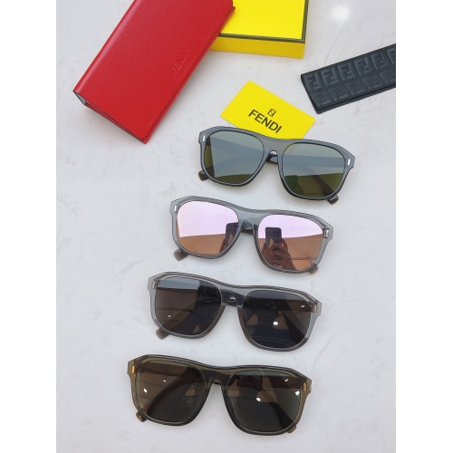 Replica Fendi AAA Quality Sunglasses #854434 $58.00 USD for Wholesale