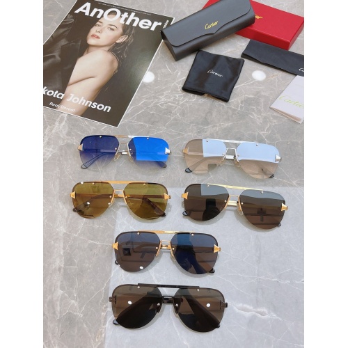 Replica Cartier AAA Quality Sunglasses #854435 $58.00 USD for Wholesale