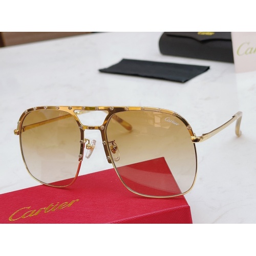Cartier AAA Quality Sunglasses #854455 $60.00 USD, Wholesale Replica Cartier AAA Quality Sunglassess