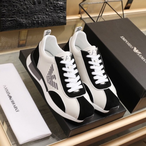 Replica Armani Casual Shoes For Men #854698 $88.00 USD for Wholesale
