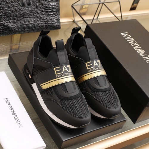 Replica Armani Casual Shoes For Men #854702 $88.00 USD for Wholesale