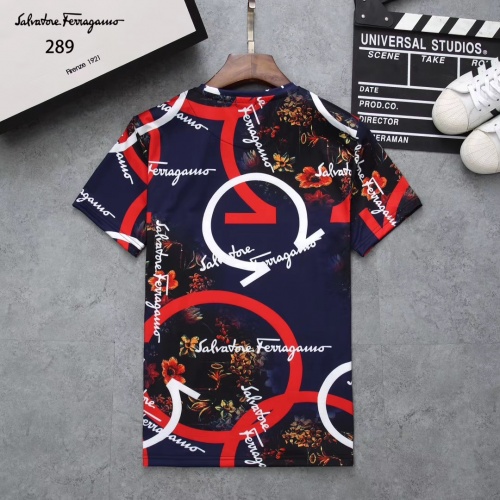 Replica Salvatore Ferragamo T-Shirts Short Sleeved For Men #854775 $25.00 USD for Wholesale