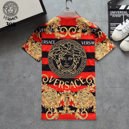 Replica Versace T-Shirts Short Sleeved For Men #854799 $25.00 USD for Wholesale