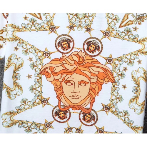 Replica Versace T-Shirts Short Sleeved For Men #854853 $25.00 USD for Wholesale