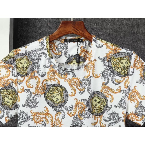 Replica Versace T-Shirts Short Sleeved For Men #854862 $25.00 USD for Wholesale
