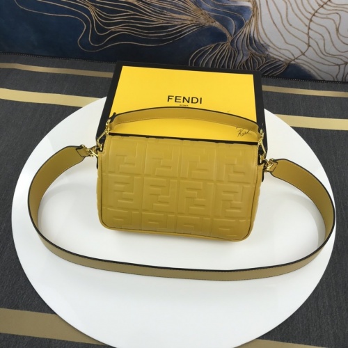 Replica Fendi AAA Messenger Bags For Women #854933 $82.00 USD for Wholesale