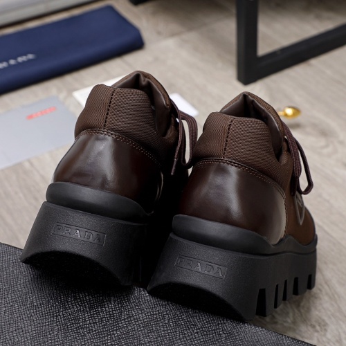 Replica Prada Casual Shoes For Men #855037 $102.00 USD for Wholesale