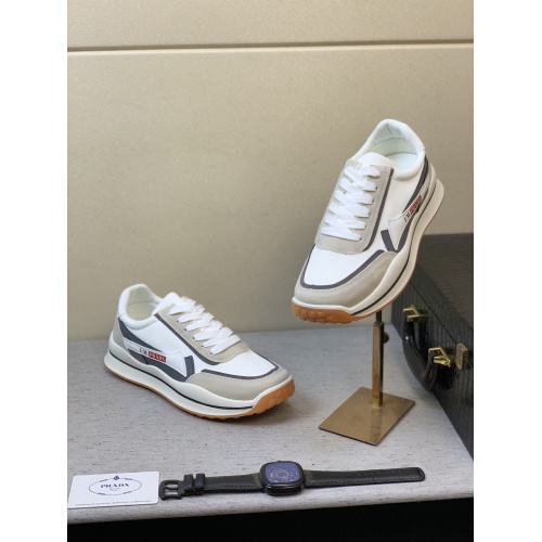 Replica Prada Casual Shoes For Men #855040 $76.00 USD for Wholesale