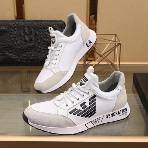 Armani Casual Shoes For Men #855064 $85.00 USD, Wholesale Replica Armani Casual Shoes