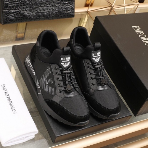 Replica Armani Casual Shoes For Men #855065 $85.00 USD for Wholesale