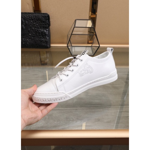 Replica Versace Casual Shoes For Men #855097 $88.00 USD for Wholesale