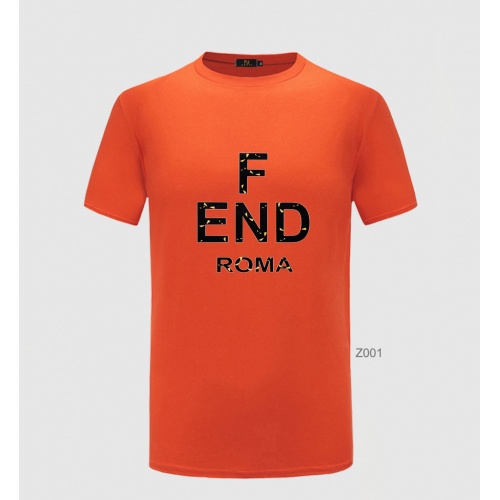 Fendi T-Shirts Short Sleeved For Men #855103 $27.00 USD, Wholesale Replica Fendi T-Shirts