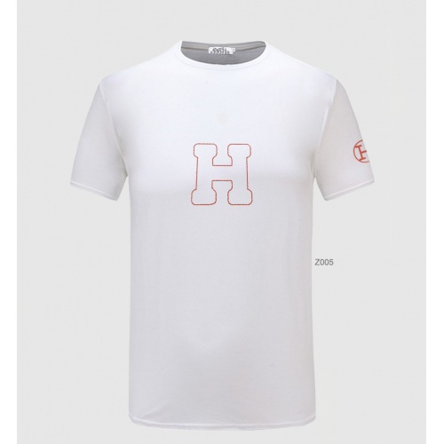 Hermes T-Shirts Short Sleeved For Men #855134 $27.00 USD, Wholesale Replica Hermes T-Shirts