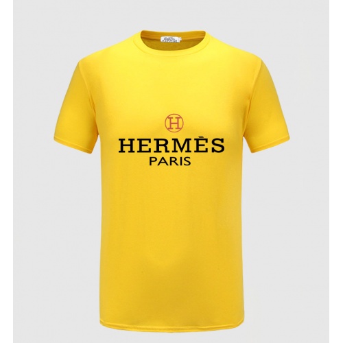 Hermes T-Shirts Short Sleeved For Men #855142 $27.00 USD, Wholesale Replica Hermes T-Shirts