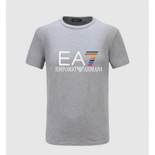 Armani T-Shirts Short Sleeved For Men #855215 $27.00 USD, Wholesale Replica Armani T-Shirts