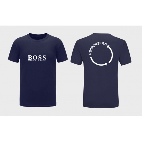 Boss T-Shirts Short Sleeved For Men #855252 $27.00 USD, Wholesale Replica Boss T-Shirts