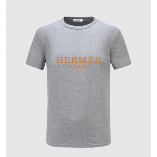 Hermes T-Shirts Short Sleeved For Men #855371 $27.00 USD, Wholesale Replica Hermes T-Shirts