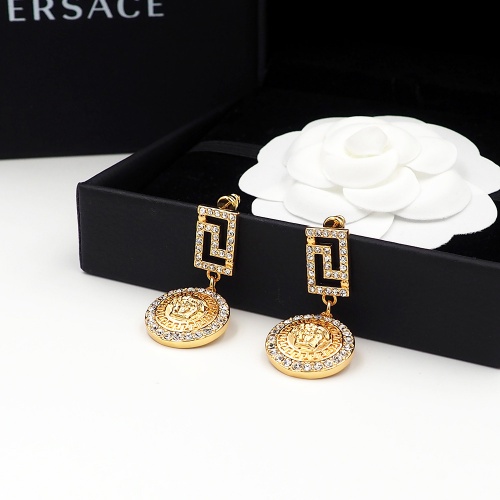 Replica Versace Earrings For Women #855489 $32.00 USD for Wholesale