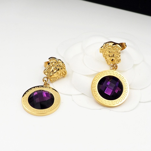 Replica Versace Earrings For Women #855494 $27.00 USD for Wholesale