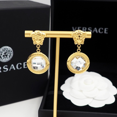 Replica Versace Earrings For Women #855498 $27.00 USD for Wholesale