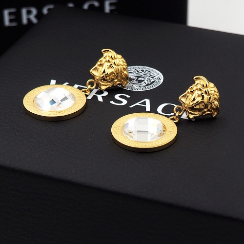 Replica Versace Earrings For Women #855498 $27.00 USD for Wholesale