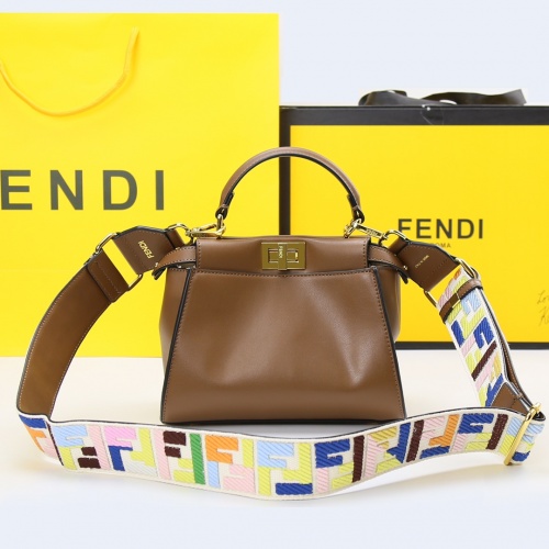 Fendi AAA Messenger Bags For Women #855582 $132.00 USD, Wholesale Replica Fendi AAA Messenger Bags
