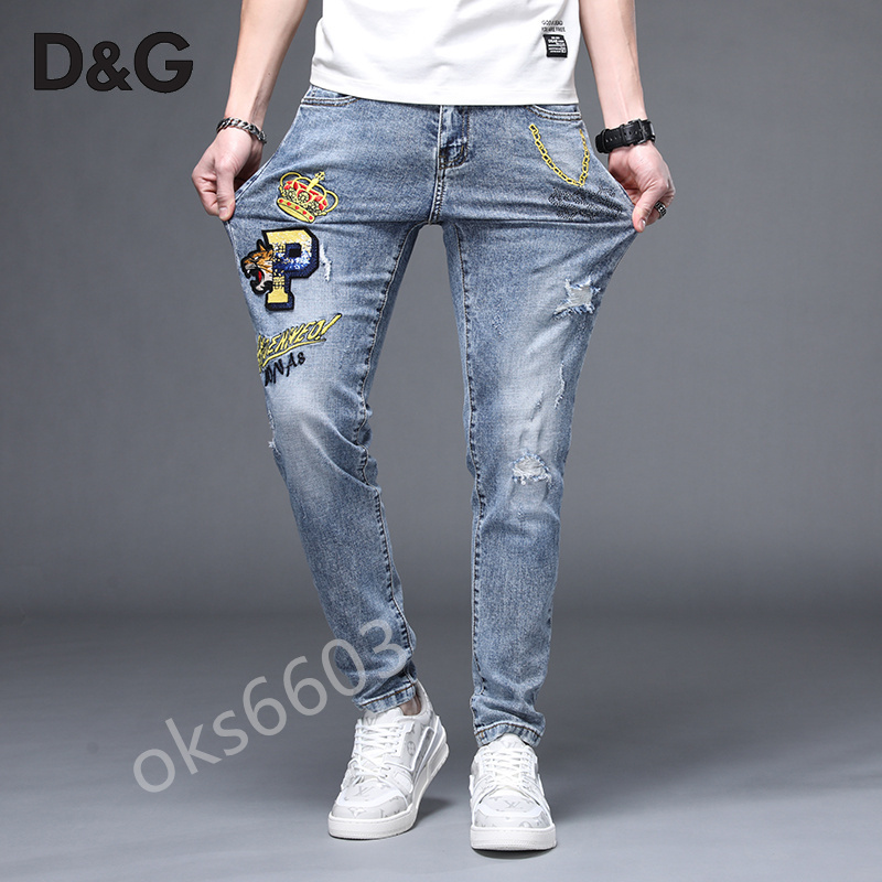 Dolce & Gabbana D&G Jeans For Men 843678 48.00 USD, Wholesale Replica