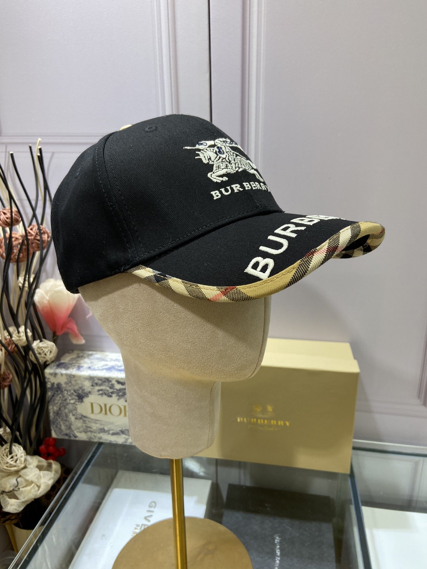 replica burberry cap