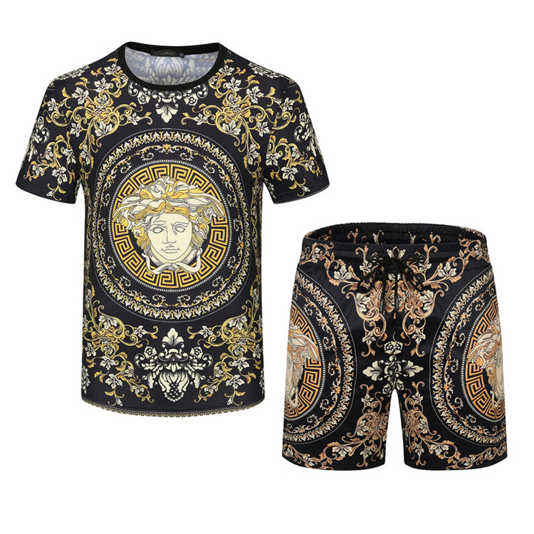 Versace Tracksuits Short Sleeved For Men #850024 $42.00 USD, Wholesale ...