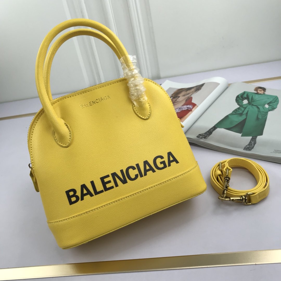 balenciaga leather messenger bag