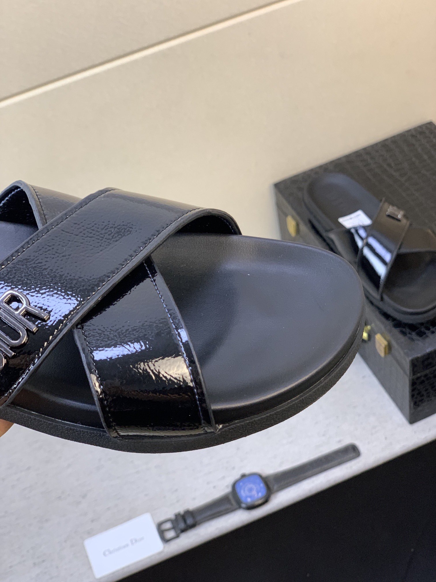 dior slippers for men