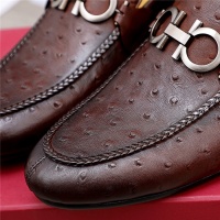 $80.00 USD Ferragamo Leather Shoes For Men #844277